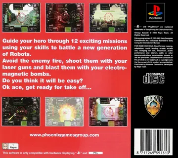 Omega Assault (EU) box cover back